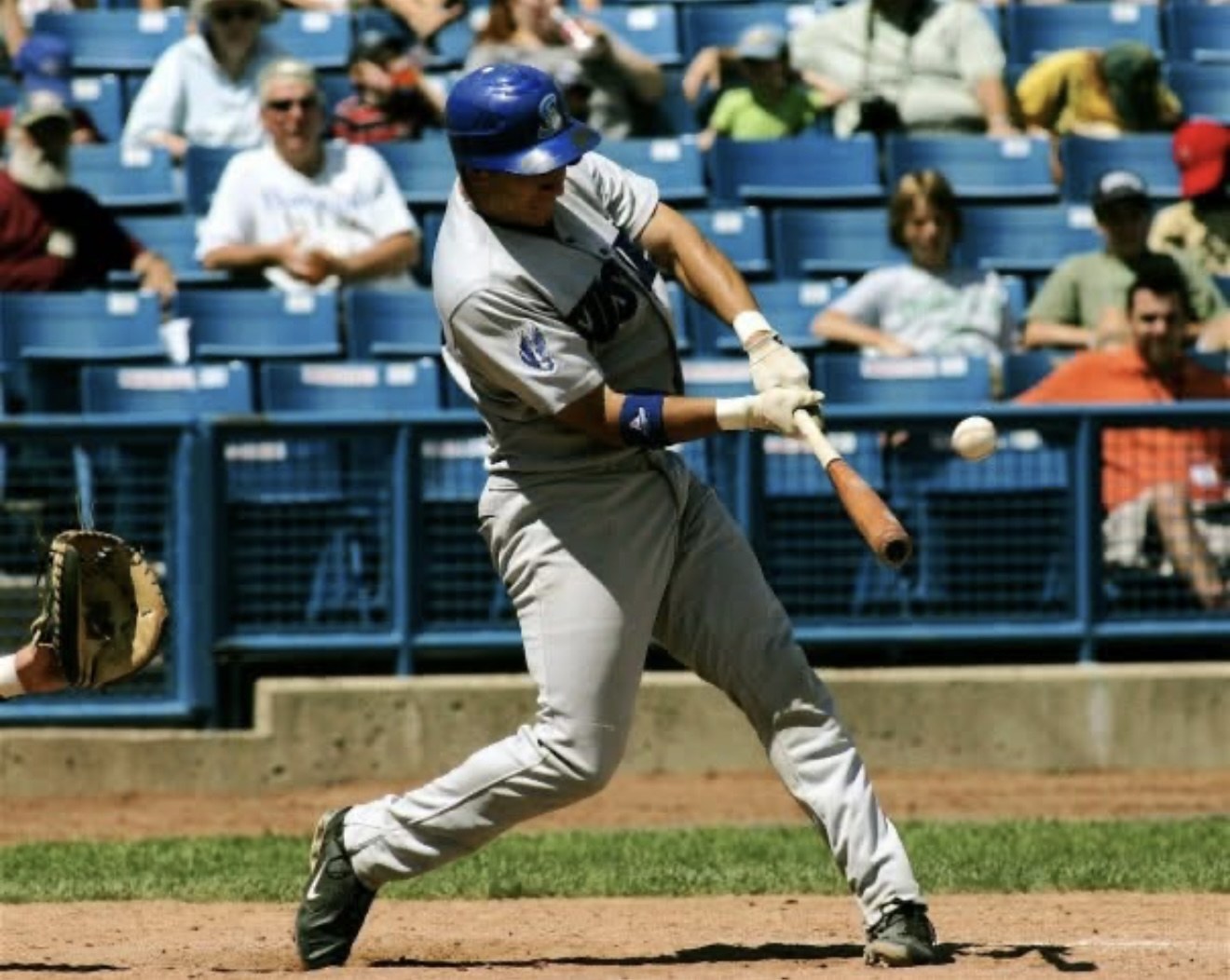 Cliff playing professional baseball